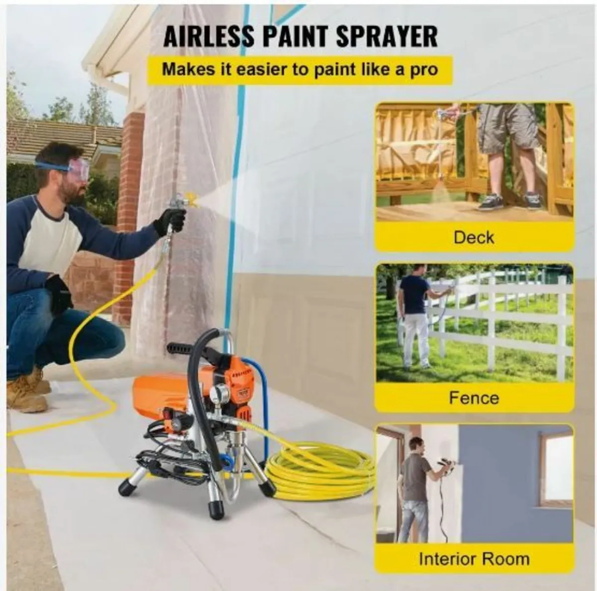 High Pressure Airless Sprayer Paint Spray - Image 3