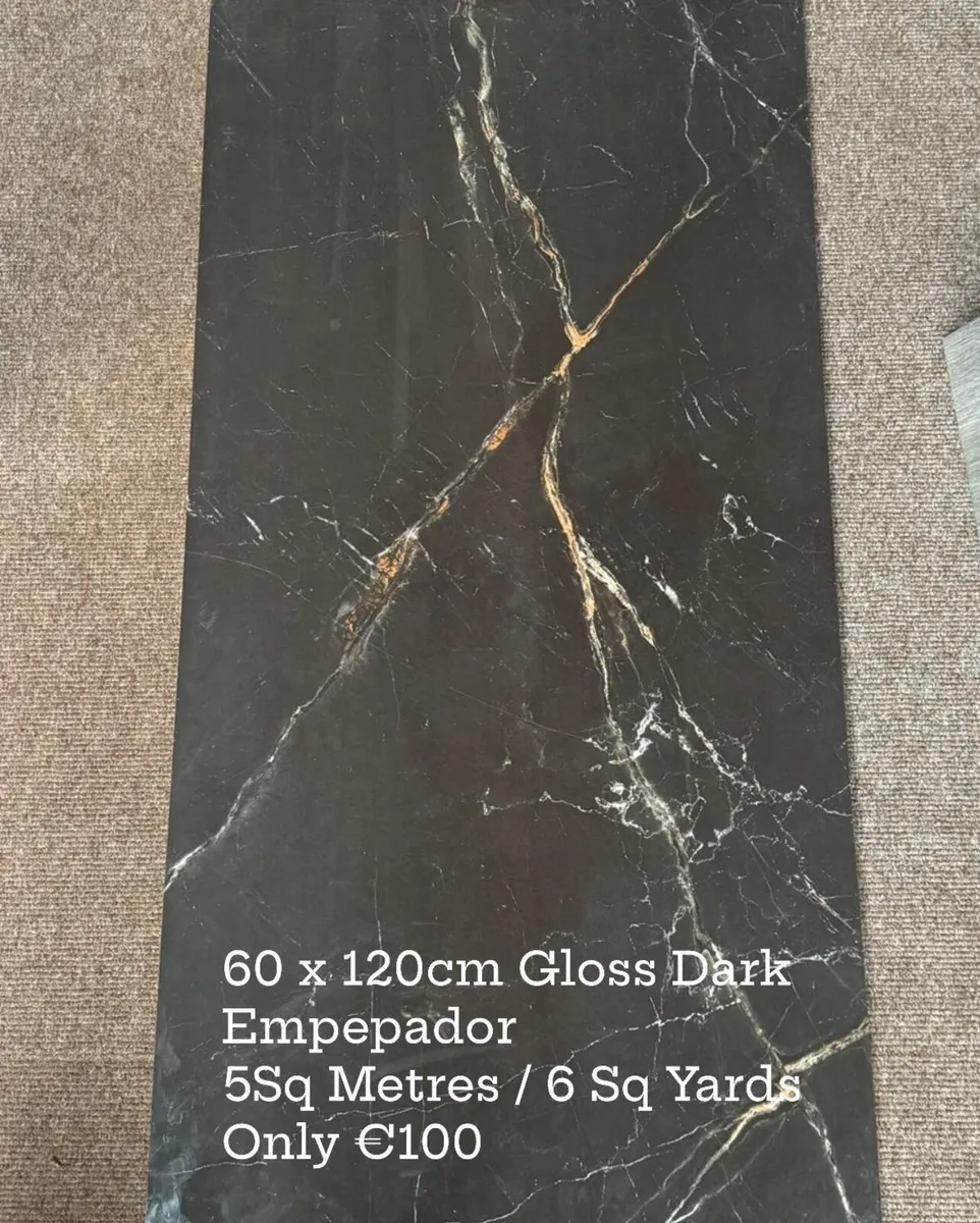 Joblot Tile Dark Empepador 60cm x 120cm