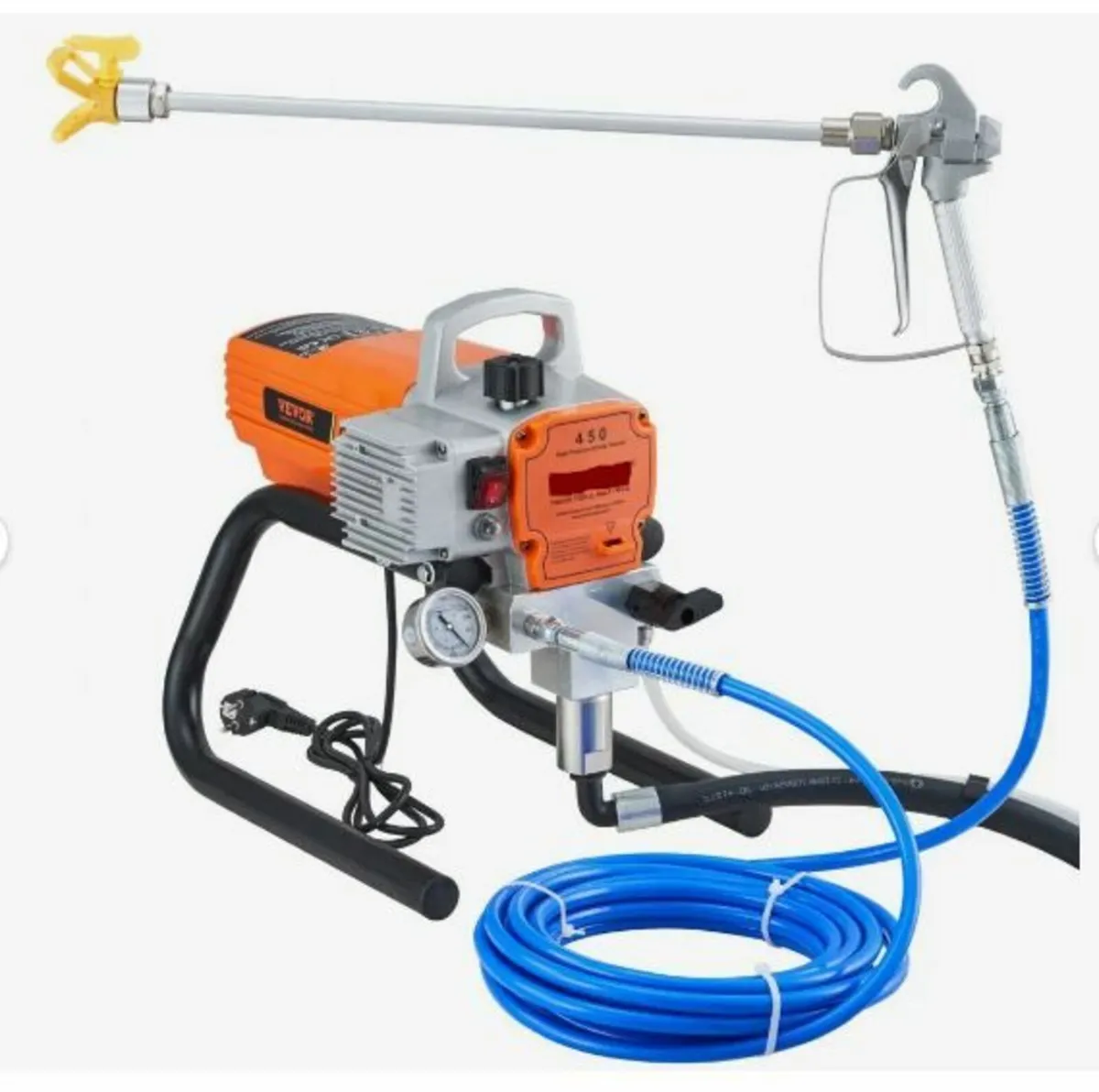 High Pressure Airless Wall Paint Spray Gun Sprayer - Image 1