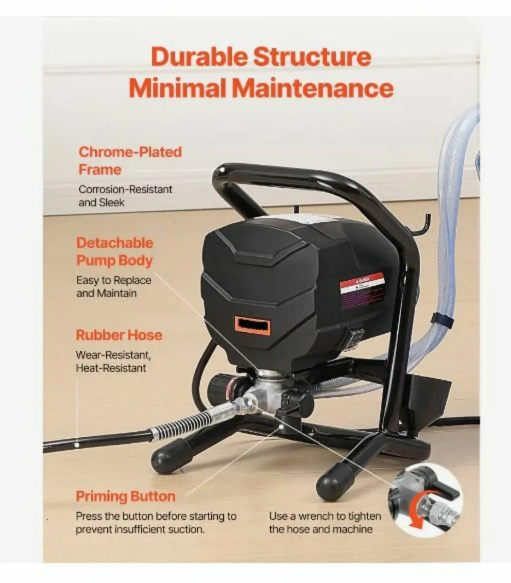 Stand Airless Paint Sprayer Electric Paint Sprayer - Image 4