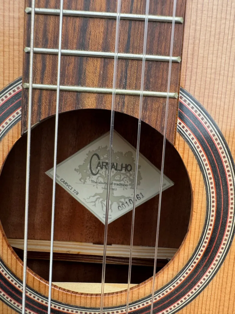 Carvalho 7/8 Classical Guitar - Handmade in Zportu - Image 4
