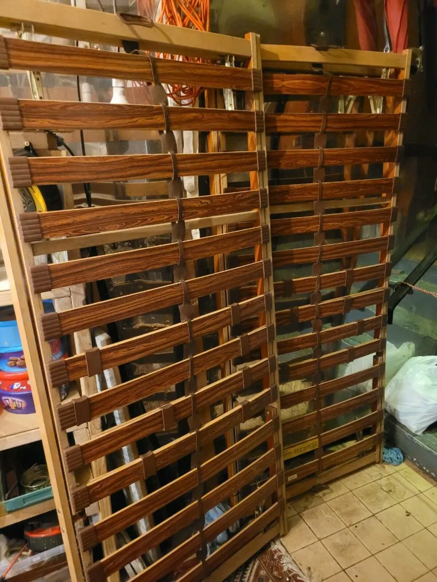 2 single bed mattress slats 90/200 cm. - Image 4
