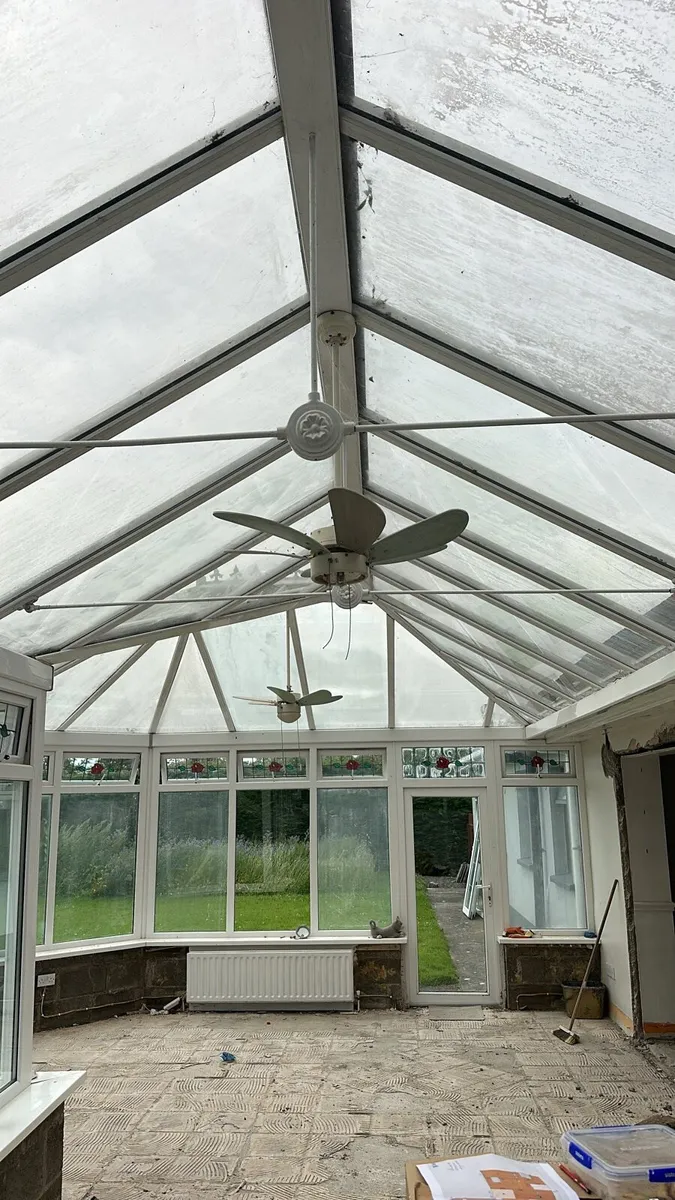 Conservatory Roof with Windows and Doors - Image 2