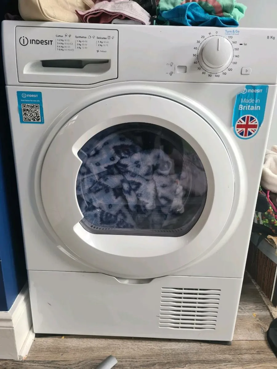 Indesit dryer 8kg