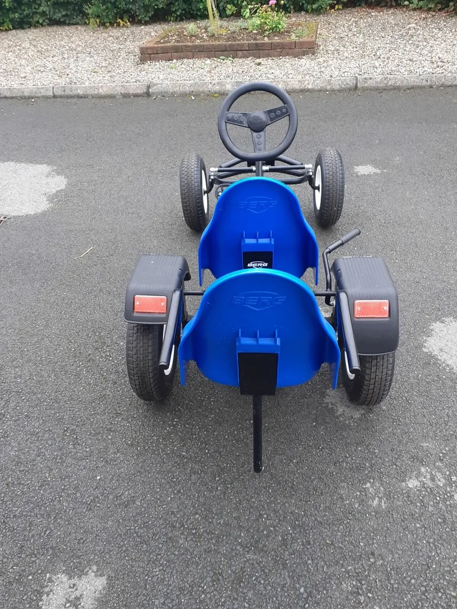 BERG 2-Seater Go Kart – Blue – Excellent Condition - Image 3