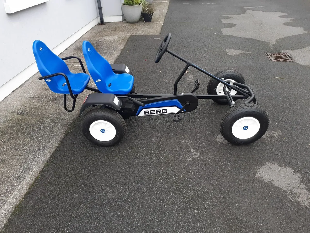 BERG 2-Seater Go Kart – Blue – Excellent Condition - Image 1