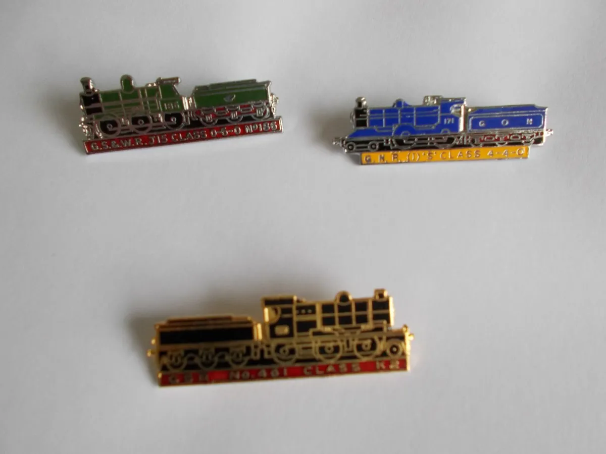 3 x R.P.S.I. Pin Badges - Image 1