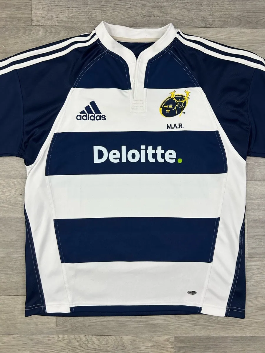 Vintage 07 Munster Player Issue Deloitte rugby Top - Image 2