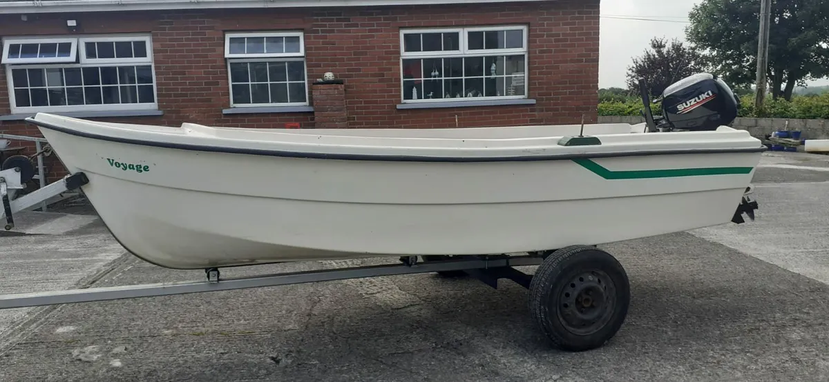 14ft fibreglass boat - Image 1