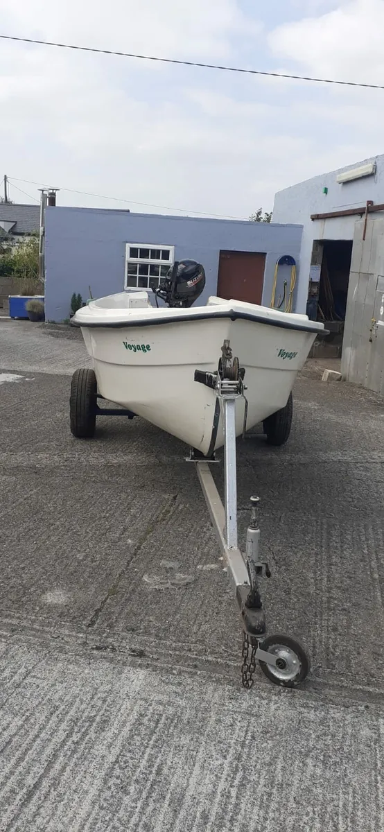 14ft fibreglass boat - Image 2