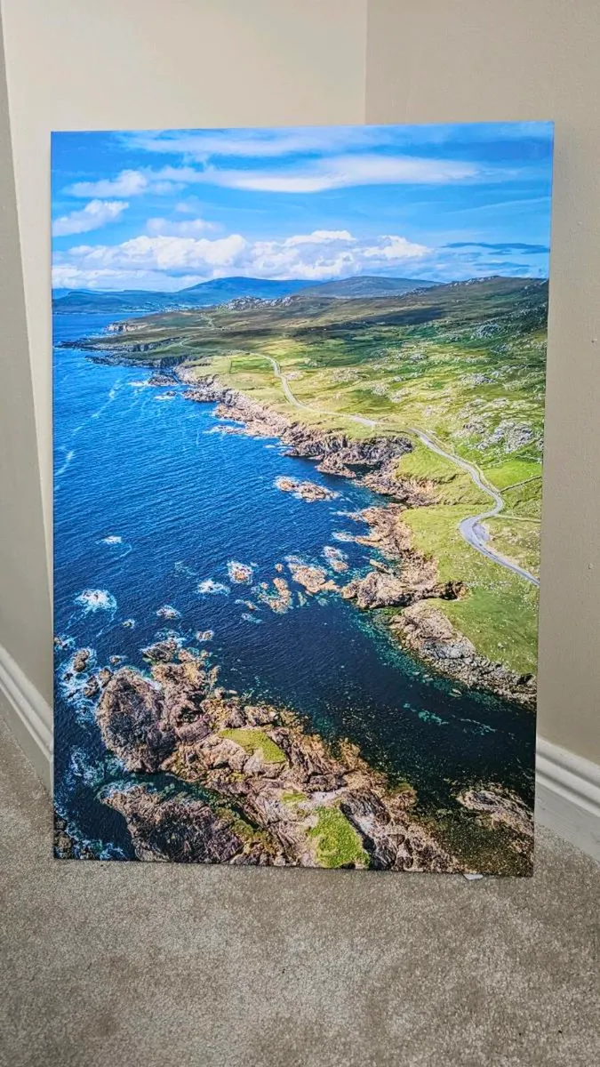 Atlantic drive Achill Canvas picture