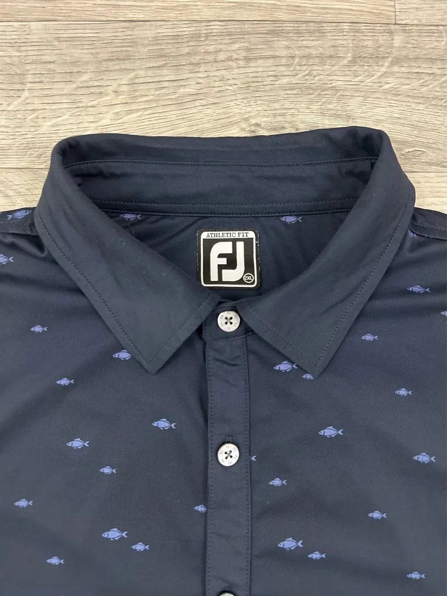 FootJoy FJ Golf Polo Shirt Mens XXL - Image 3