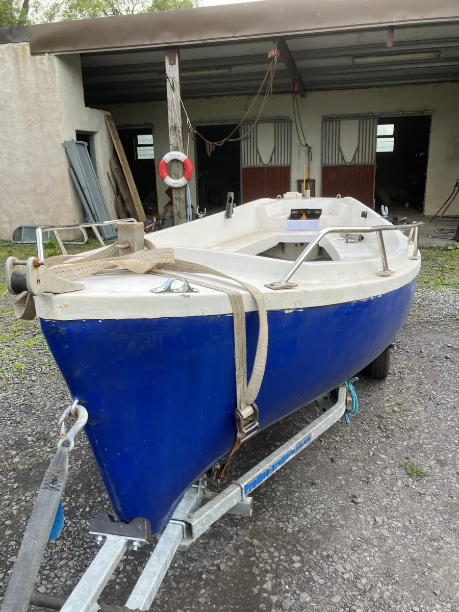 16FT COBBLE BOAT LOTS OF SEATING FISHING/CRUISING - Image 2