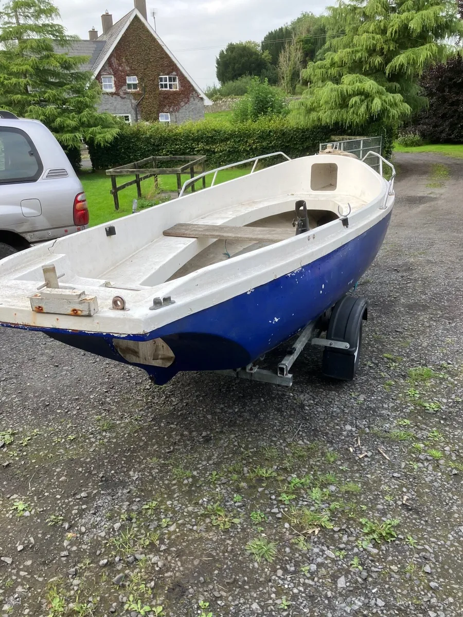 16FT COBBLE BOAT LOTS OF SEATING FISHING/CRUISING - Image 4