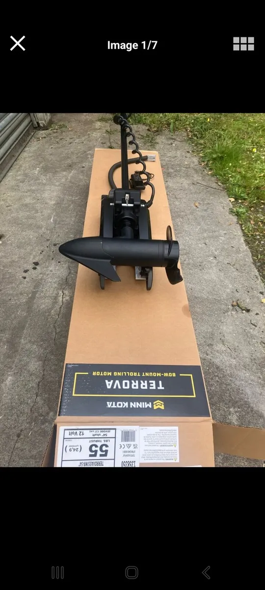 Minnkota Terrova 2025 model with gps spot lock etc - Image 1