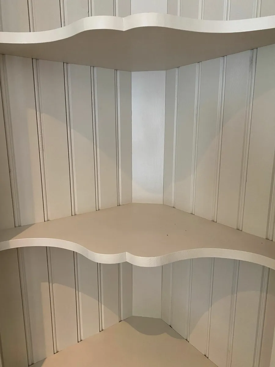 Glass-Front Corner Display Cabinet - Image 4