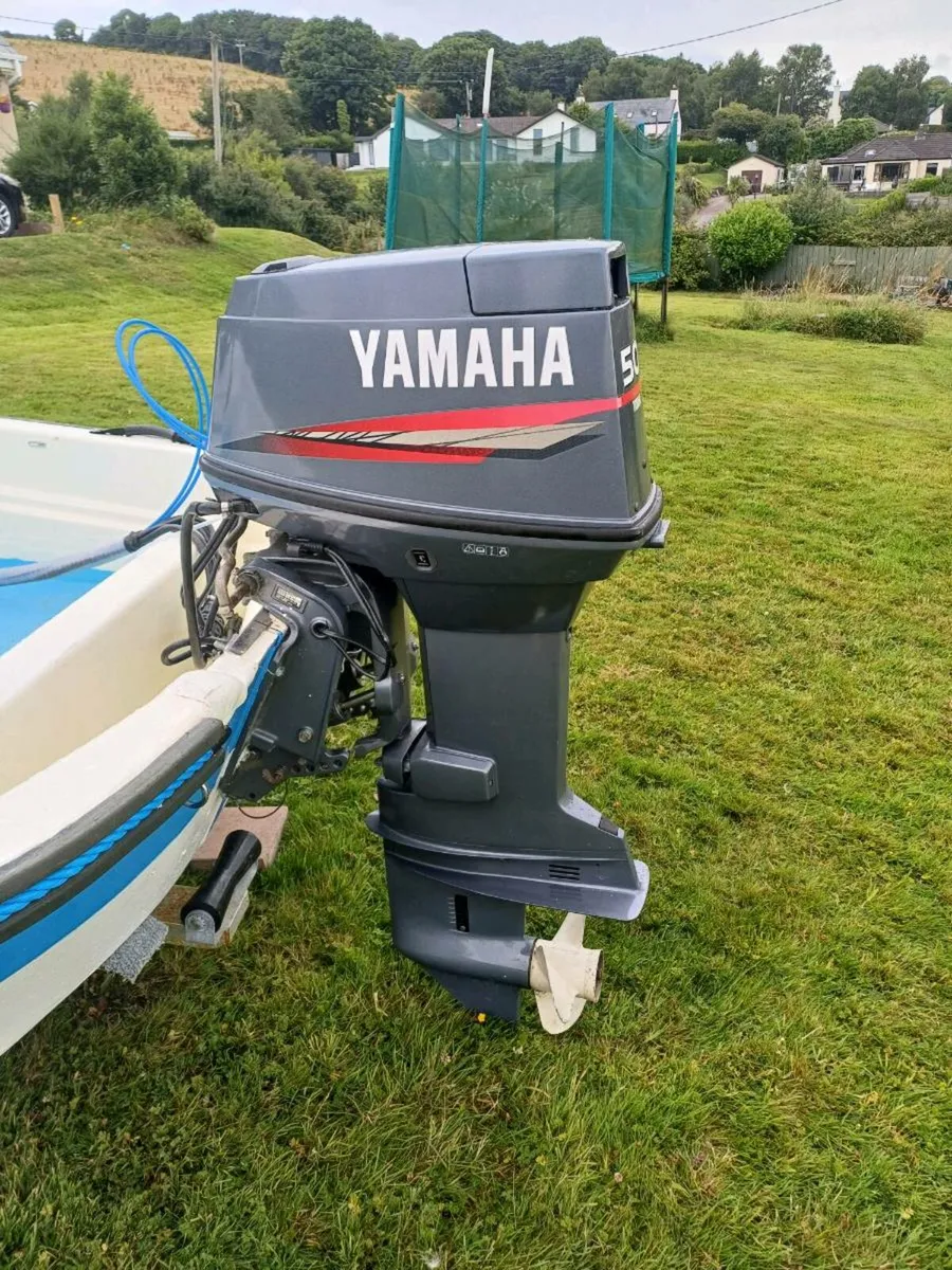 50hp 2 stroke yamaha outboard LS. - Image 1