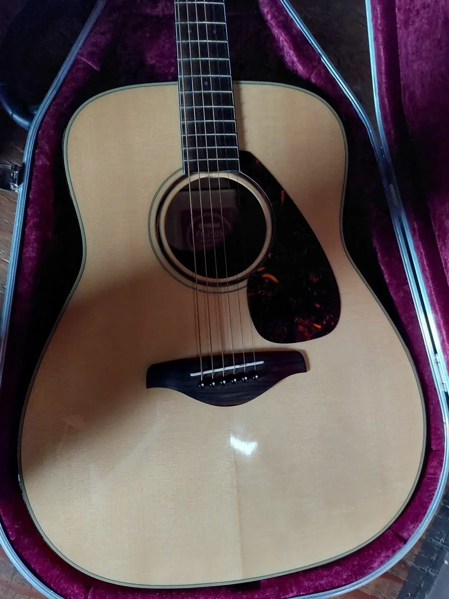 Yamaha FG750S Acoustic Guitar - Image 4