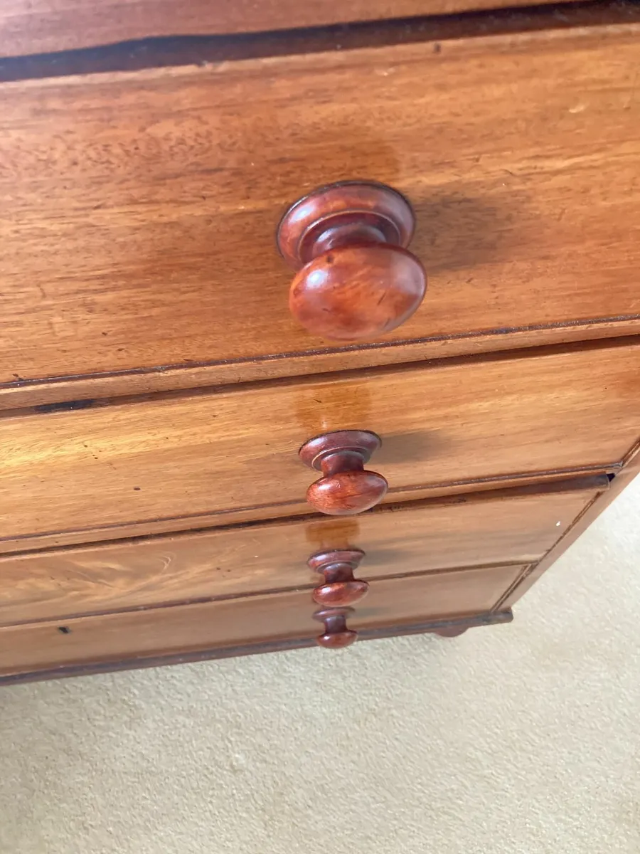 Antique Victorian Chest of Drawers - Image 3