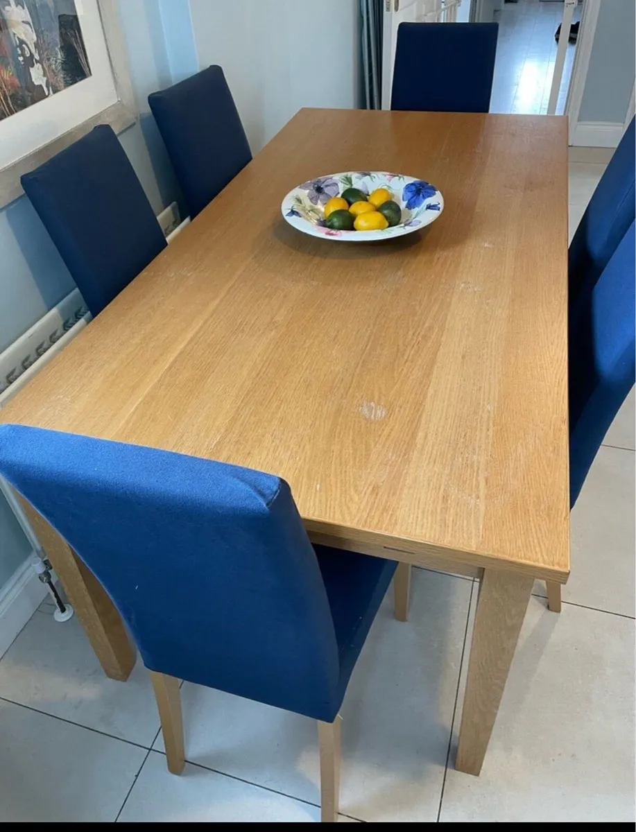 Long Extendable Kitchen Dining Table -Can Deliver - Image 1