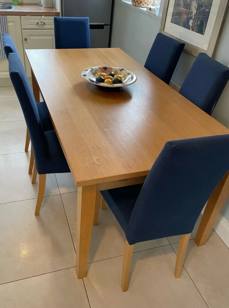 Long Extendable Kitchen Dining Table -Can Deliver - Image 2