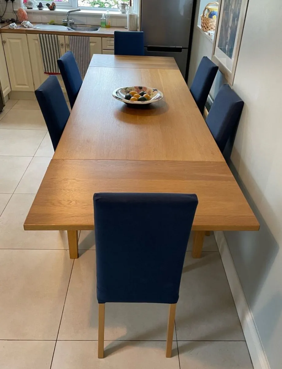 Long Extendable Kitchen Dining Table -Can Deliver - Image 3