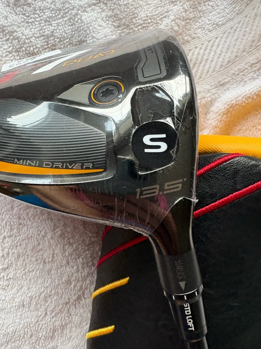 B.New in plastic R7 mini driver choice of 2 shafts - Image 1