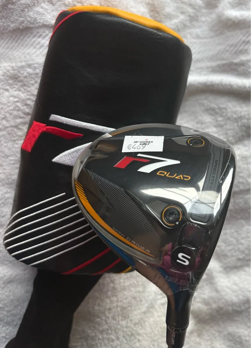 B.New in plastic R7 mini driver choice of 2 shafts - Image 2