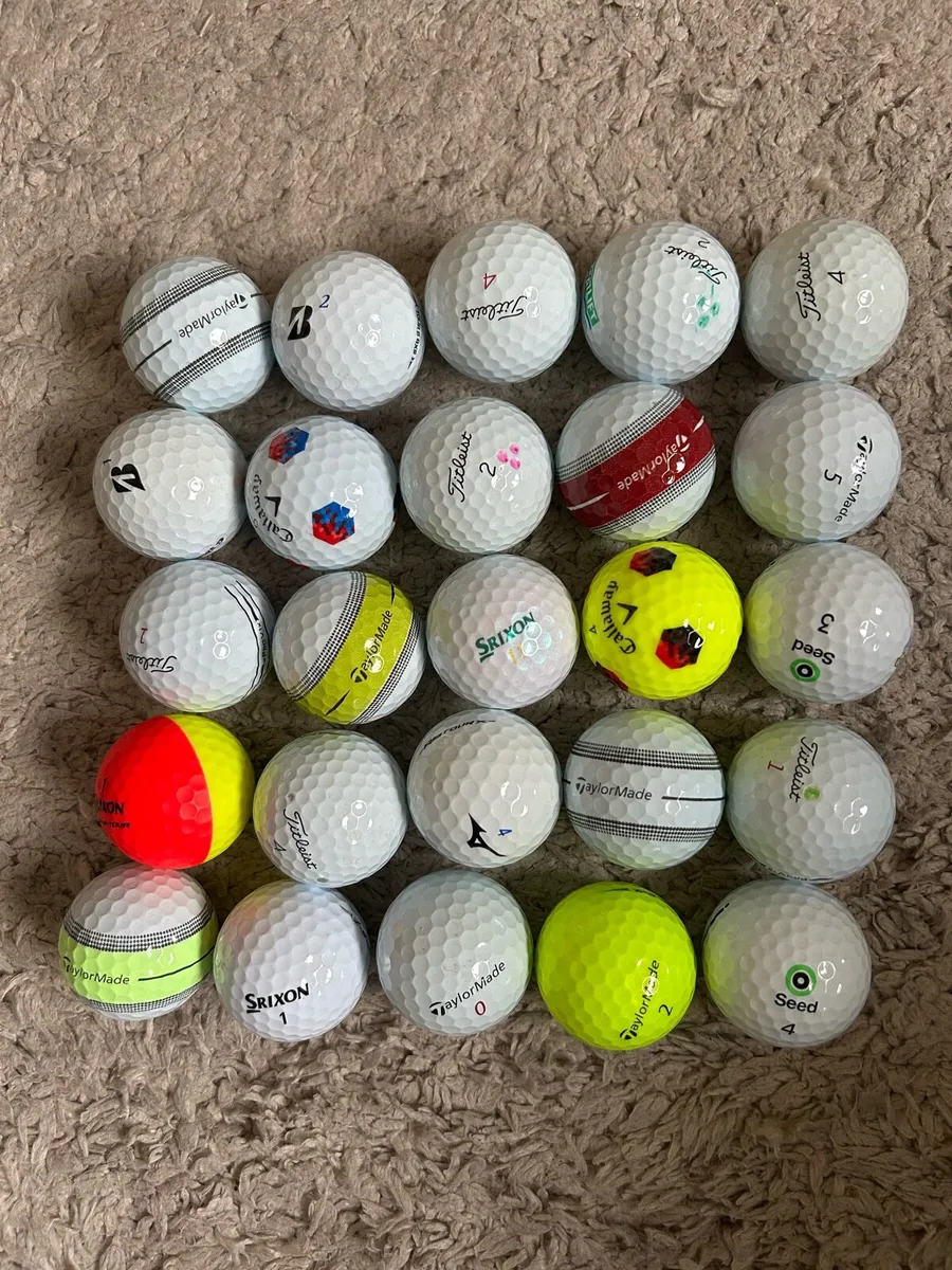 25 As New Performance Golf Balls