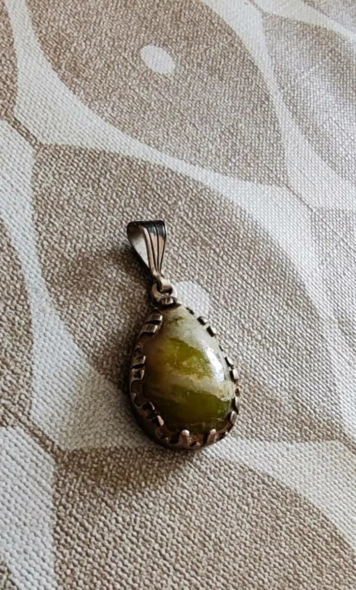 Vintage sterling silver pendant - Image 3