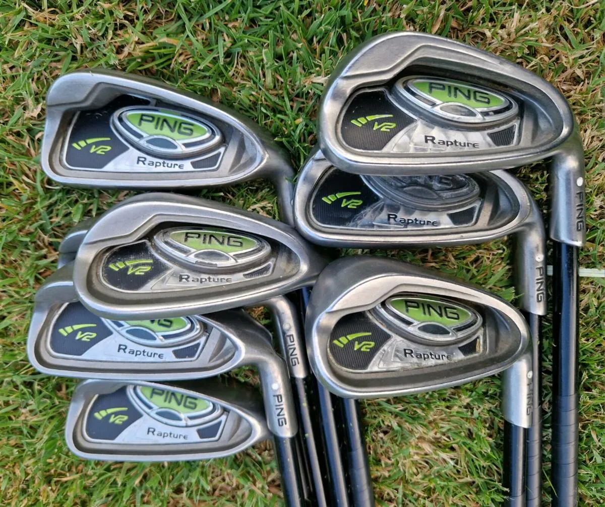 Ping Raptue Irons 4 to SW,Also new headcovers - Image 1
