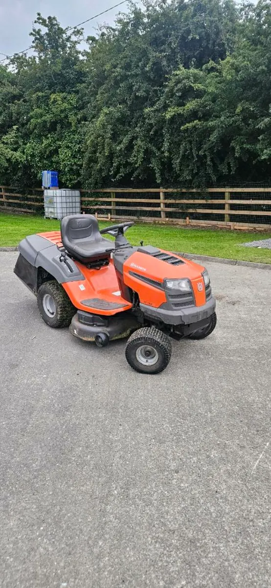 Husqvarna ct 154 ride on lawn mower - Image 1