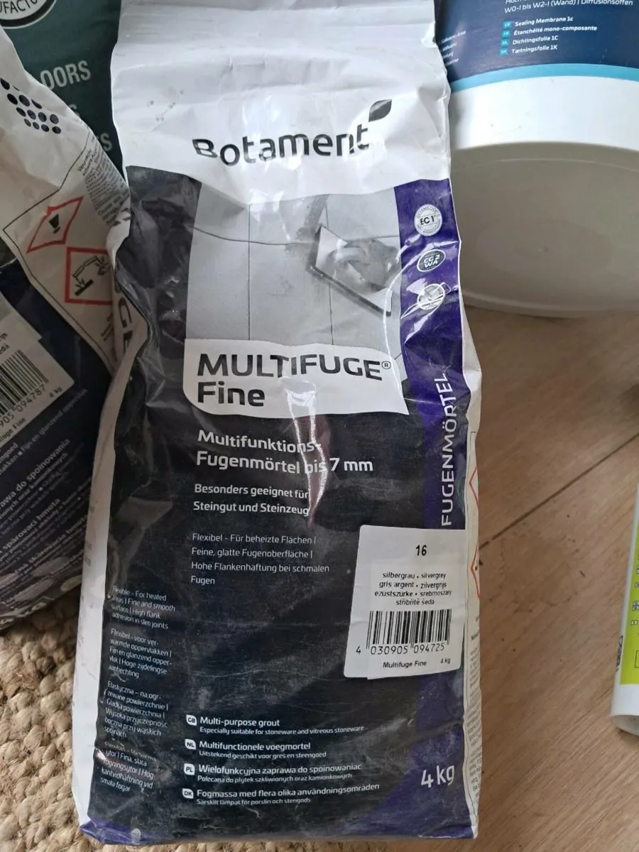 Tiling grout and adhesive - Image 4