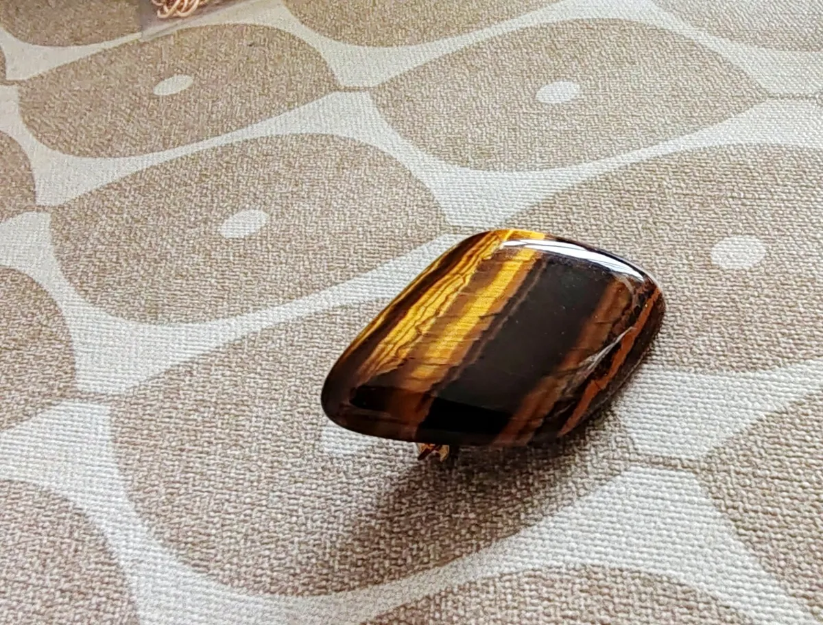 Vintage Connemara marble brooch - Image 2