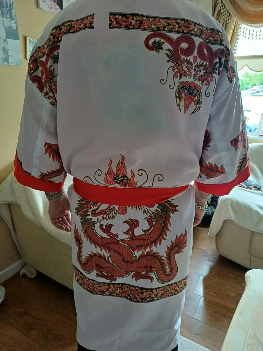XL Kimono Dressing Gown - Image 2