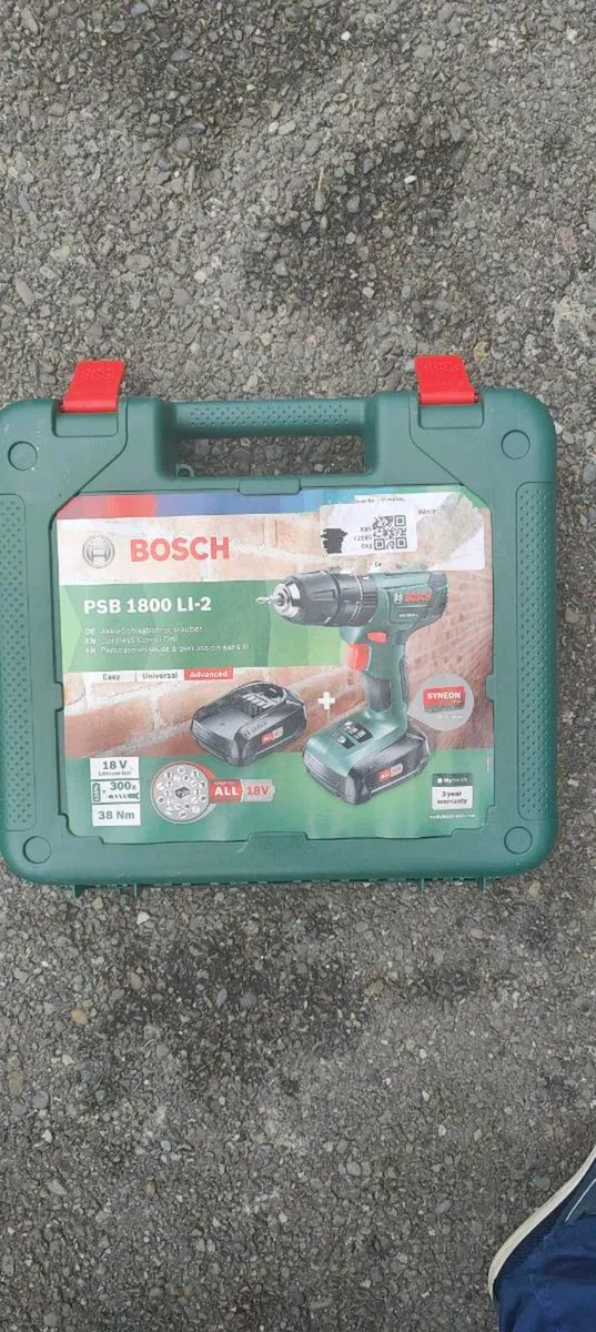 New Bosch 18v drill in case - Image 2