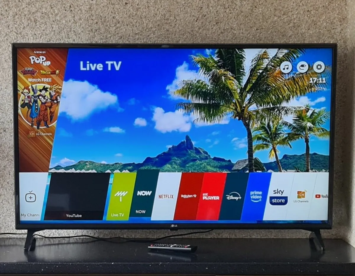 LG  49" 4K Ultra HD HDR LED Smart TV with Freeview - Image 1