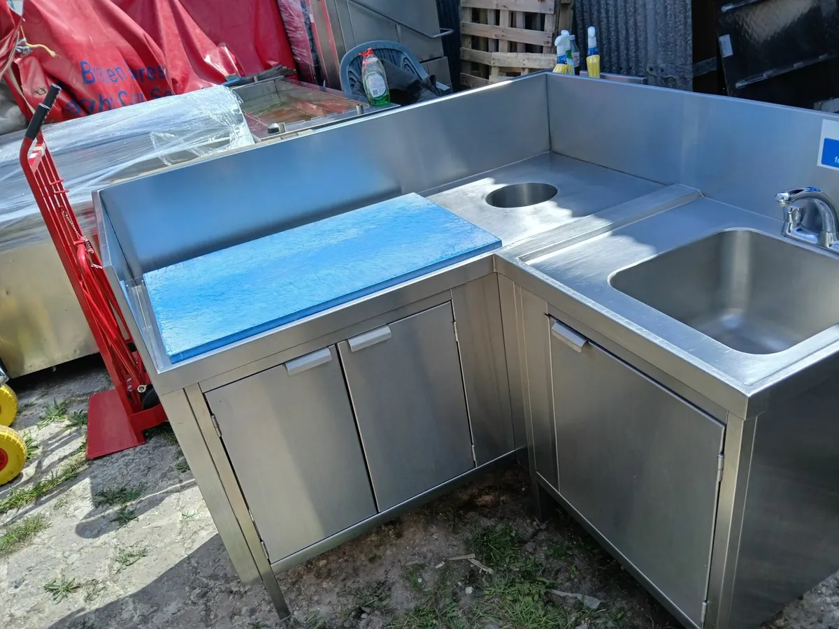 Stainless steel cabbinet ..sink unit delivered - Image 4