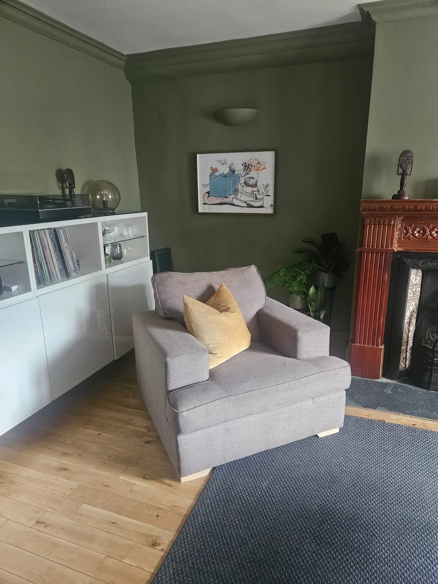 Two modern armchairs - Image 1