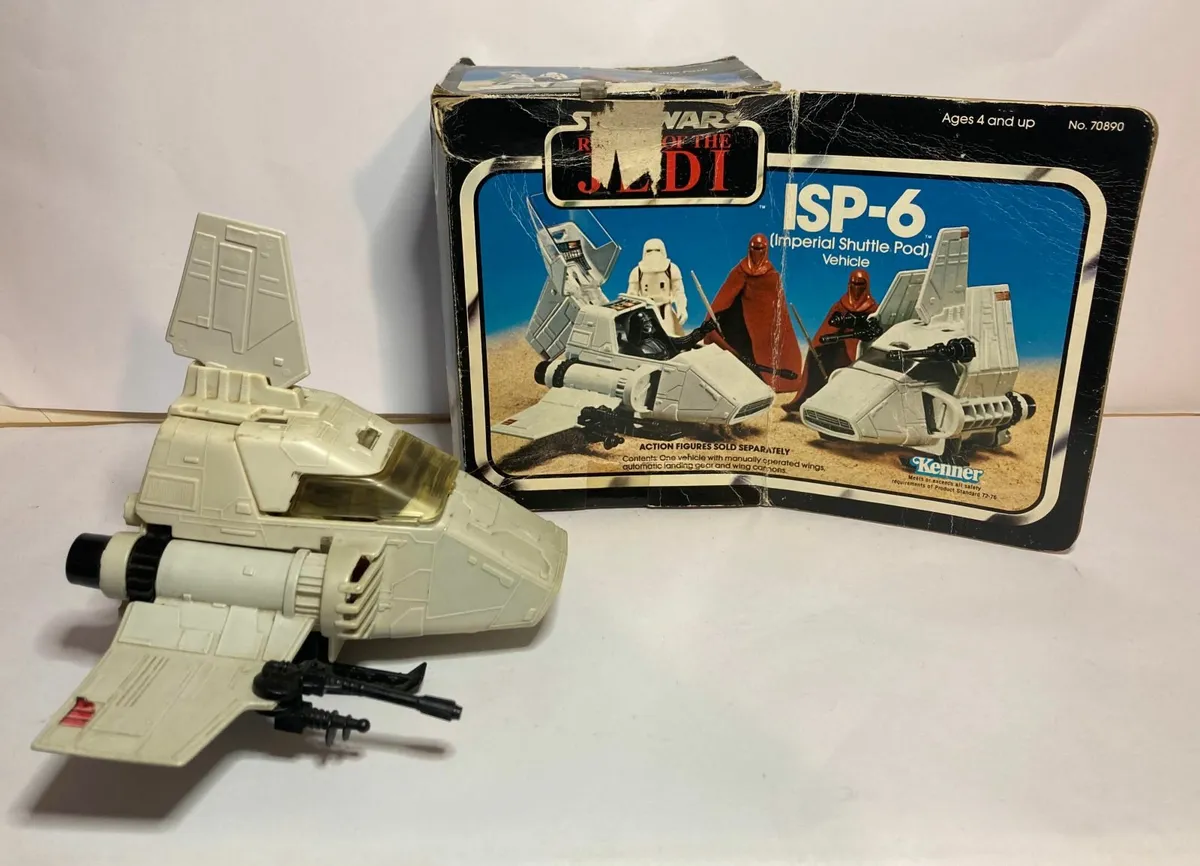 1983  Star Wars Mini Rig ISP-6 Imperial Shuttle - Image 4