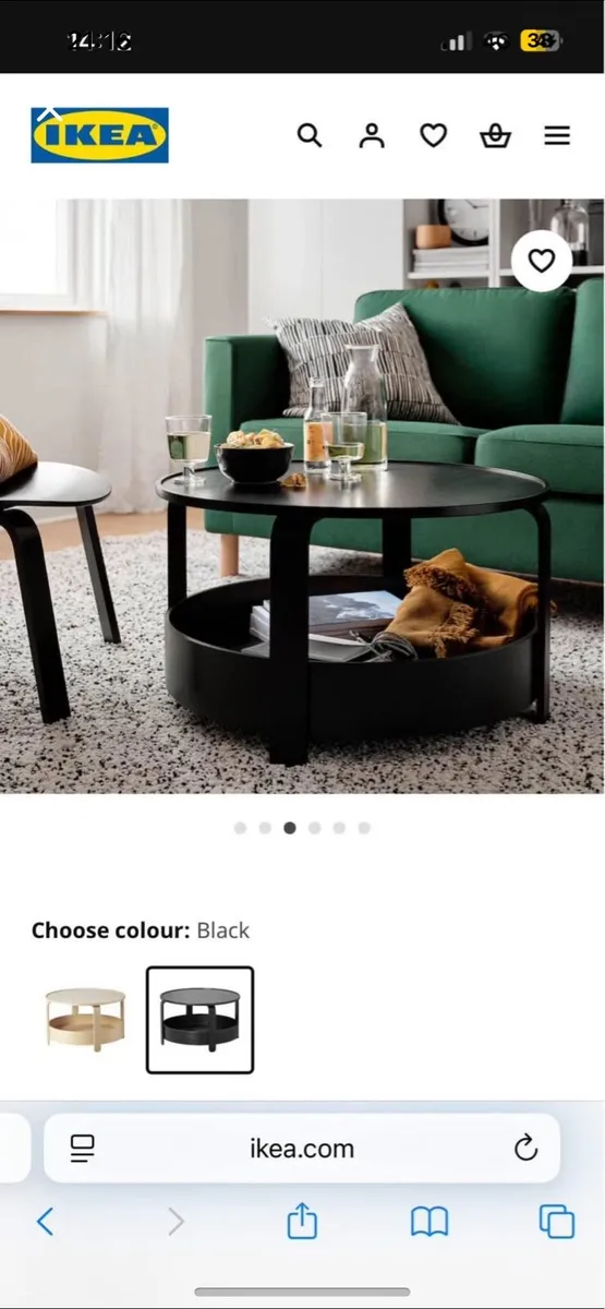Black coffee table - Image 2