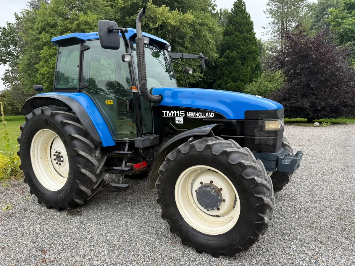 01 New Holland TM115 CLASSIC *Mint* €25950 Plus - Image 1