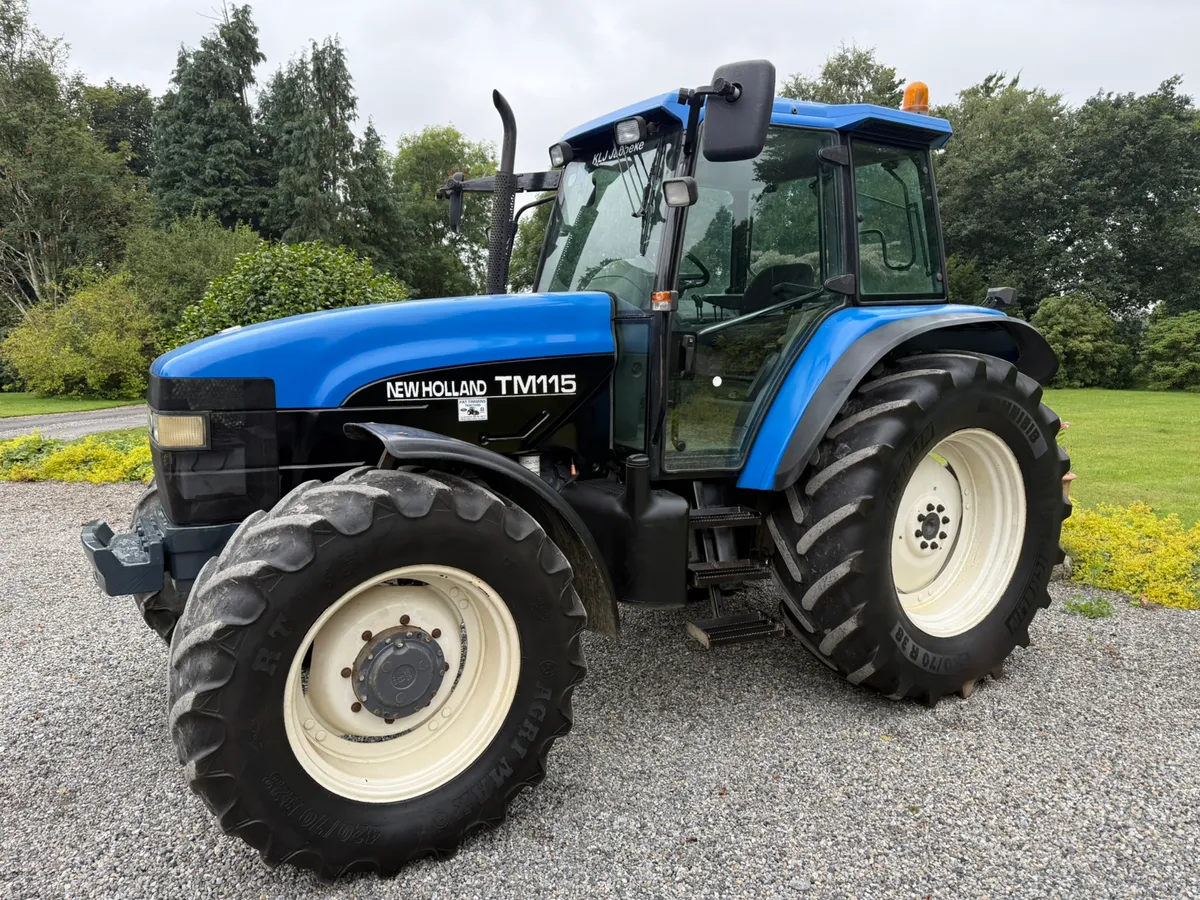 01 New Holland TM115 CLASSIC *Mint* €25950 Plus - Image 2