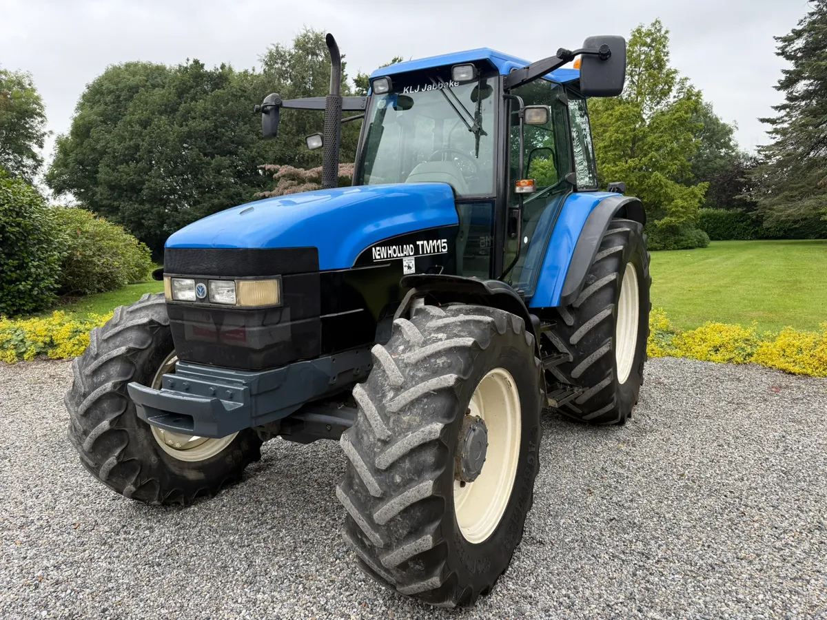 01 New Holland TM115 CLASSIC *Mint* €25950 Plus - Image 3