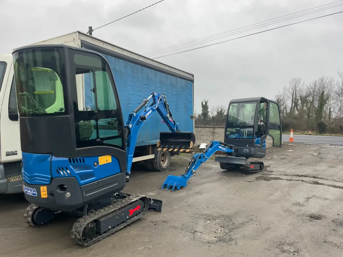 Kubota Powered 1.5 Ton Rippa Mini Digger Now In!!! - Image 1