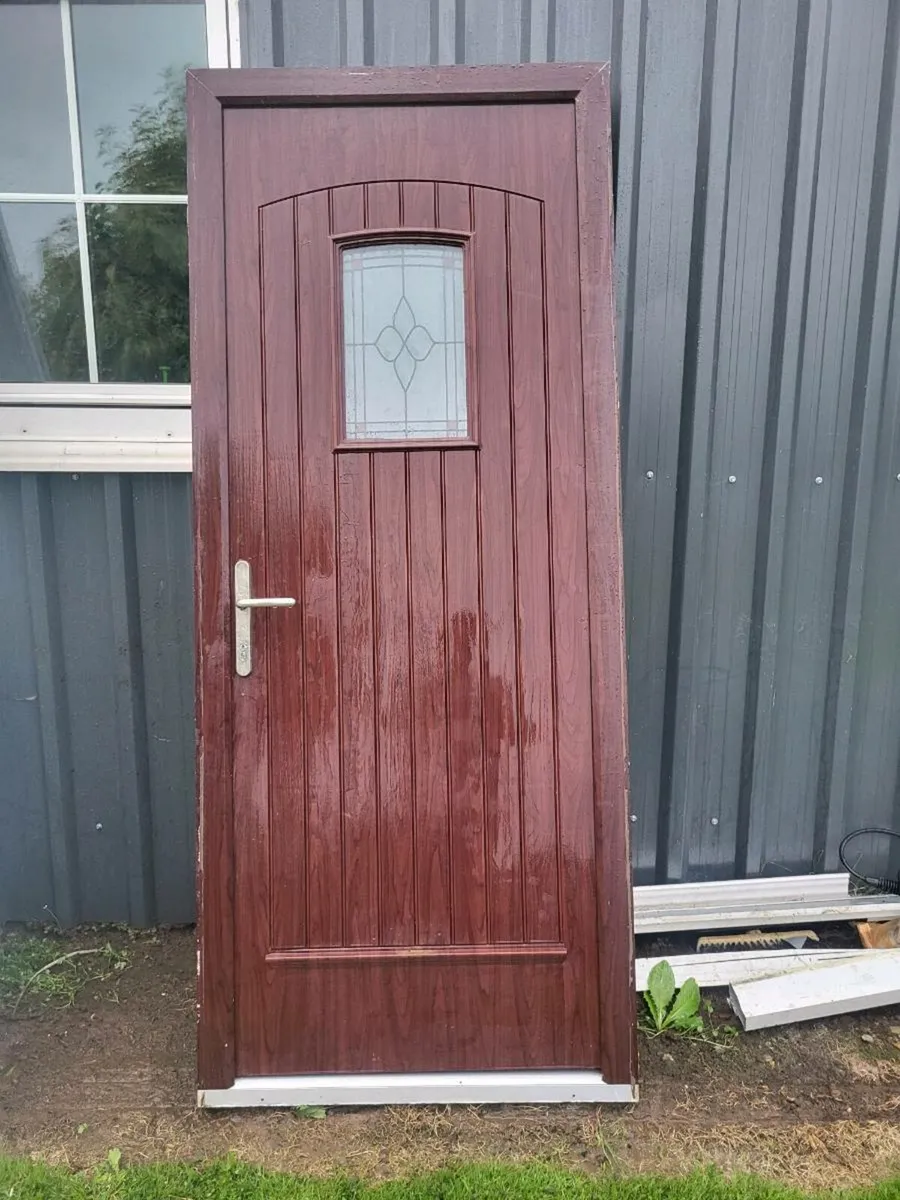 Rosewood PVC door - Image 1