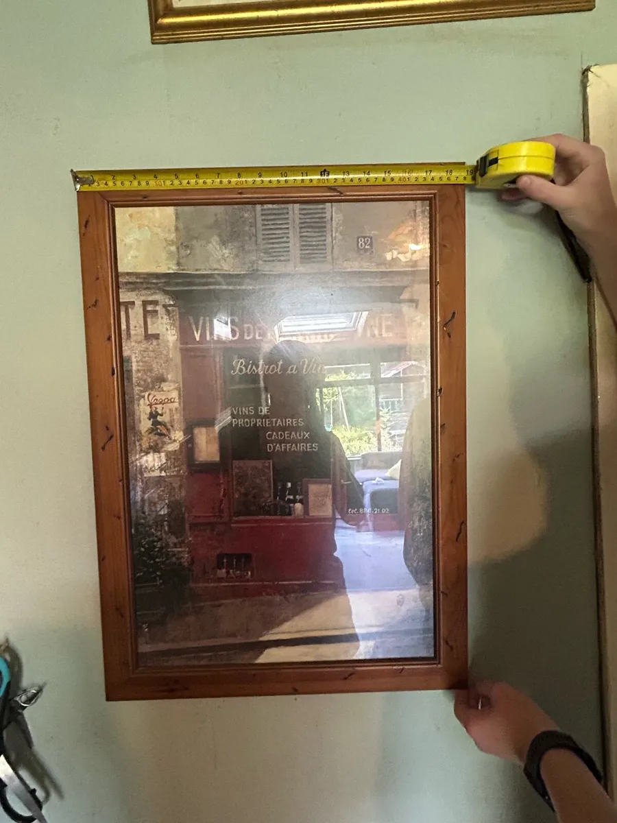Painting and frame - Image 1