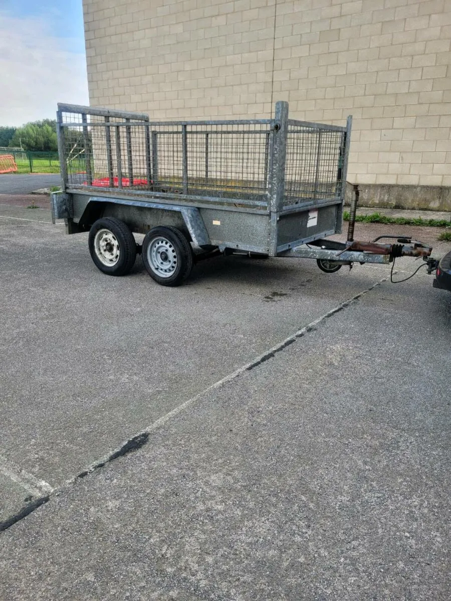 8x4 Murphy trailer with creels and ramp back door - Image 1