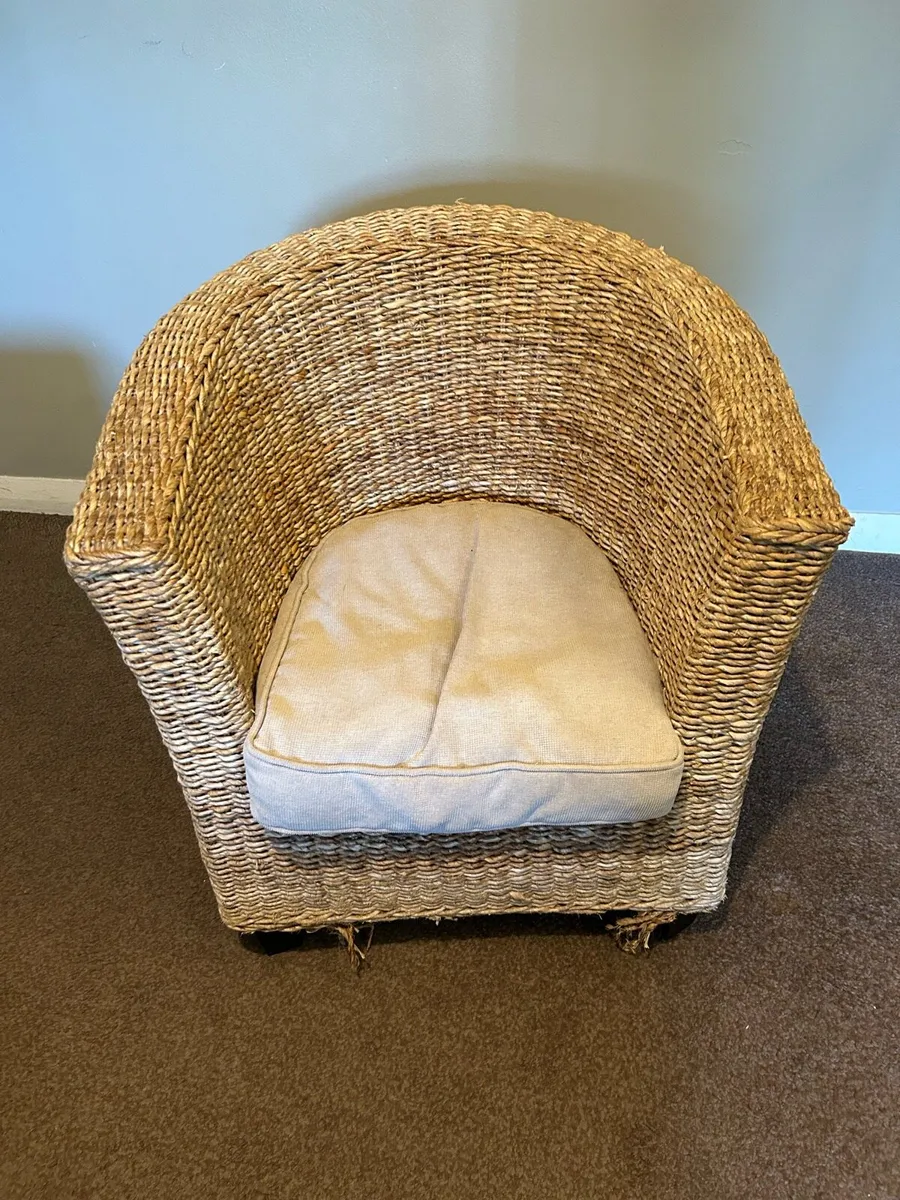 Wicker Chair x2 - Image 1