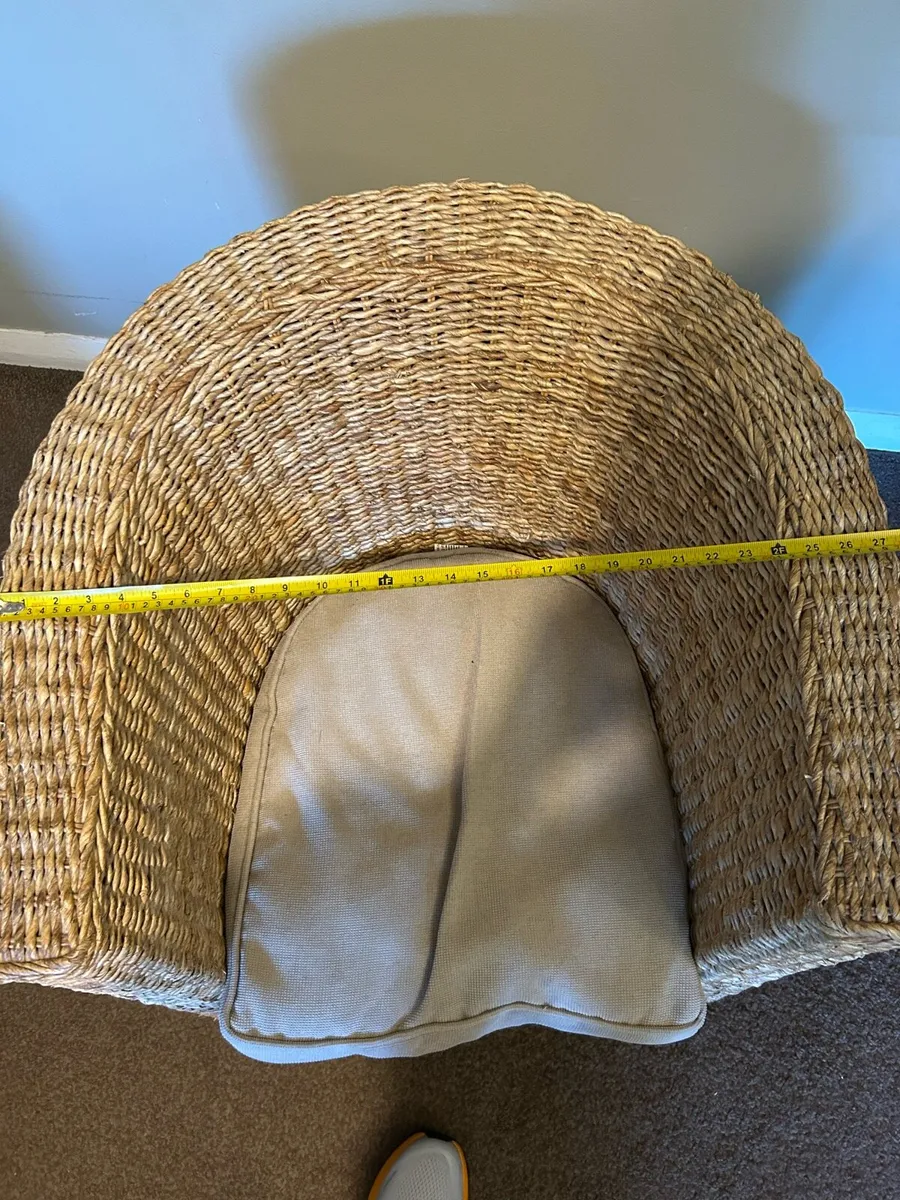 Wicker Chair x2 - Image 3